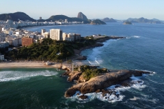 Brasil, RJ, Rio de Janeiro, Arpoador e Copacabana